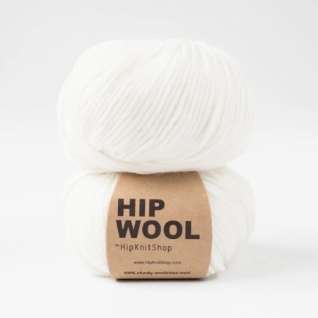 Hip Wool Dancing snowflake white