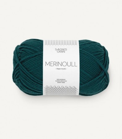 Sandnes Garn MERINOULL DYP PETROL 7272