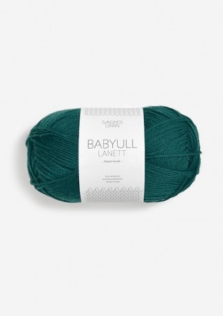 Sandnes Garn Babyull Lanett Dyp petrol 7272