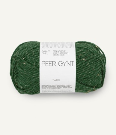  Peer Gynt Skoggrønn m/natur tweed 8085