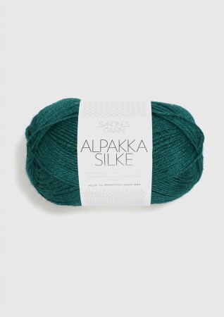 Sandnes Garn Alpakka Silke Petrol 6765