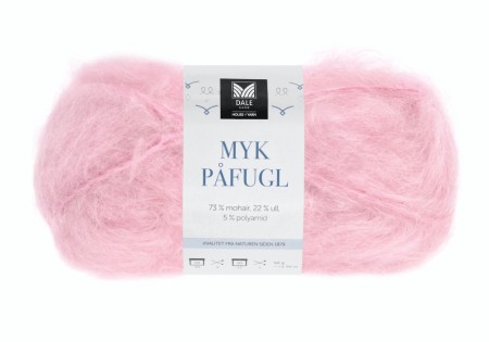 Myk Påfugl 4612 Rosa