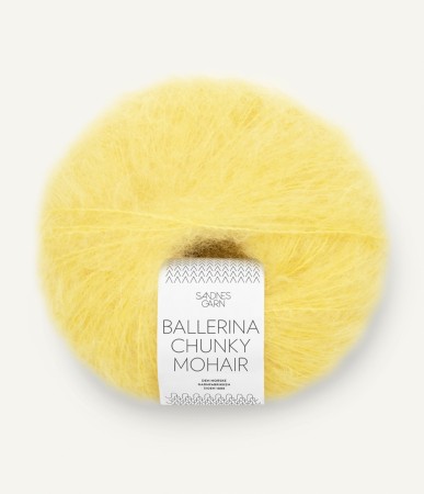 BALLERINA CHUNKY MOHAIR LEMON 9004