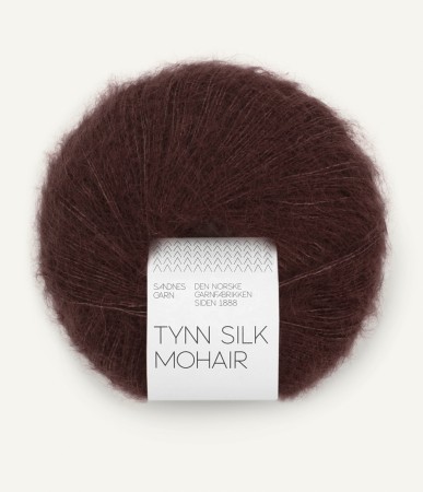 Tynn Silk Mohair Dark fudge 4381