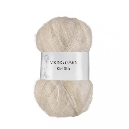 Viking Garn Kidsilk 307 lys beige