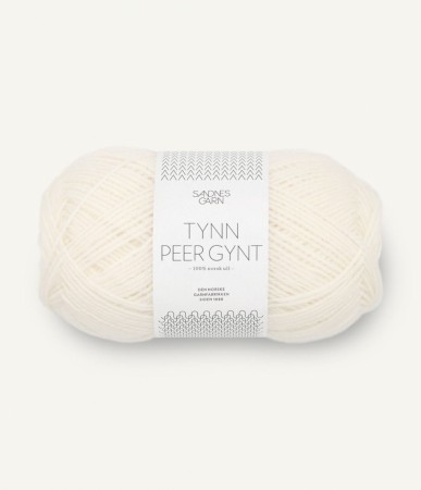 Tynn Peer Gynt 1002 Hvit