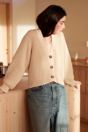 514 Dagmar sommerjakke (oppskrift) papir Rauma