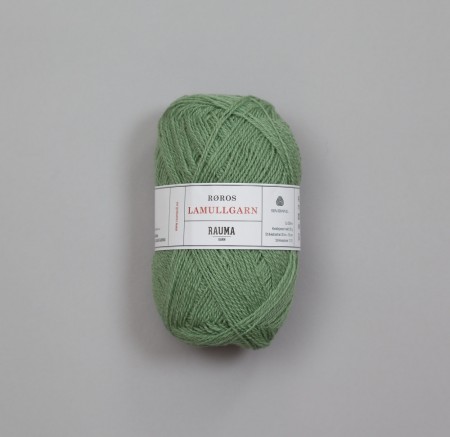 Rauma Lamullgarn Jadegrønn L54