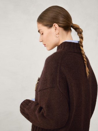 2507-5 Mindy Sweater chunky edition Peer gynt og tynn silk mohair 