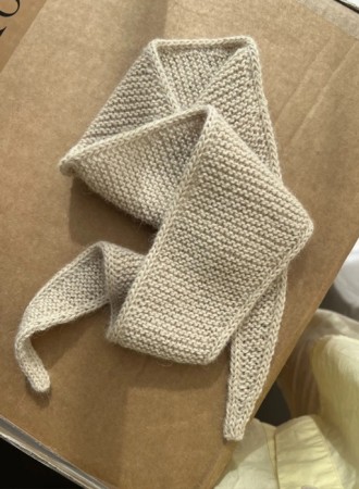 PetiteKnit Sophie Scarf Mini Alpakka Marsipan