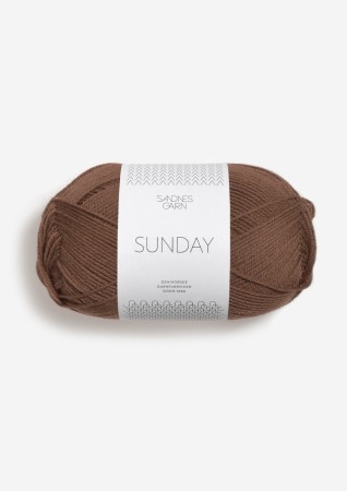 Sandnes Garn SUNDAY KASTANJENØTT 2563