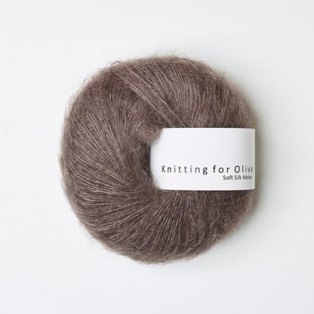 Knitting for Olive Soft Silk Mohair - Blomme-ler Plum Clay