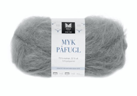 Myk Påfugl 5650 Stålgrå