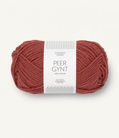 Sandnes Garn PEER GYNT TERRAKOTTA 3845