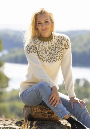 2330-6 Tindra genser Viking Wool