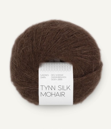 Tynn Silk Mohair Cacao nibs 3091