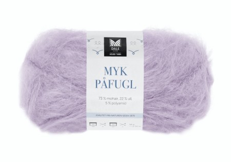 Myk Påfugl 7919 Lys lavendel