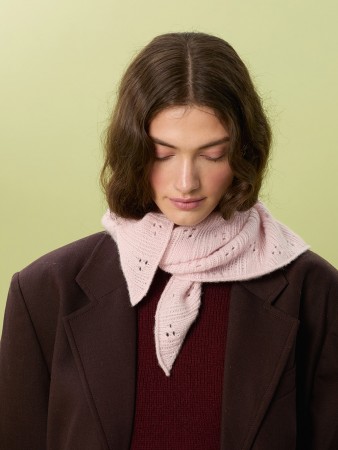 2607-3 Miu Pointelle Shawl (oppskrift) papir