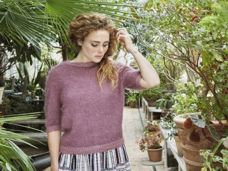 Emma - mohair topp | Tilia Paia Filcolana | Strikkepakke