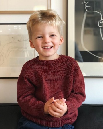 Ankers trøye | Oppskrift |  Petite Knit