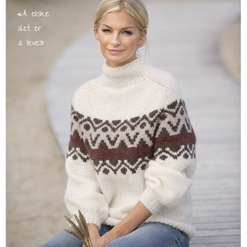1923-1 Elsk genser | Alpaca Bris |