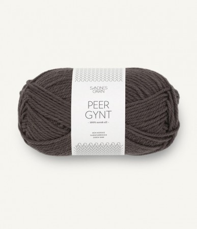 Sandnes Garn PEER GYNT BRUN LAKRIS 3890