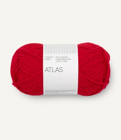 Sandnes Garn Atlas True red 4219