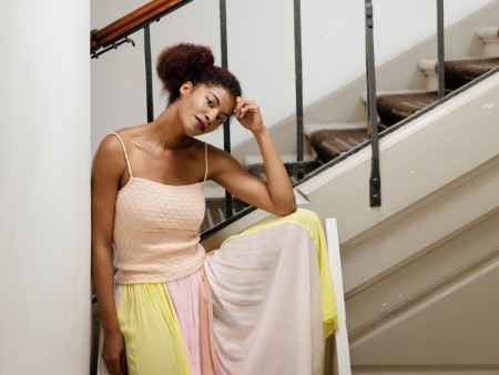 Elvira singlett Merci LIGHT PEACH 1130 Strikkepakke