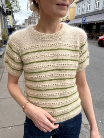 PetiteKnit Ida Tee Sunday og Tynn silk mohair