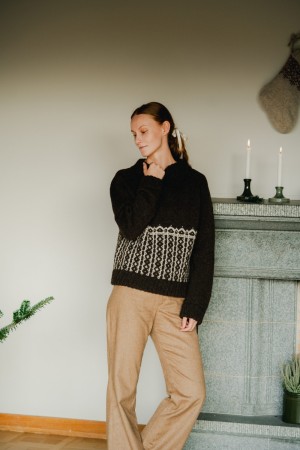Hillesvåg Jul No.7 Sol mørk brun melert