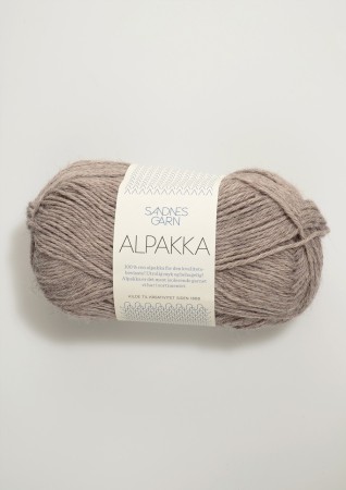 Sandnes Garn Alpakka Gråbeige melert 2650