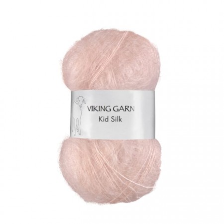 Viking Garn Kidsilk 361 pudderrosa