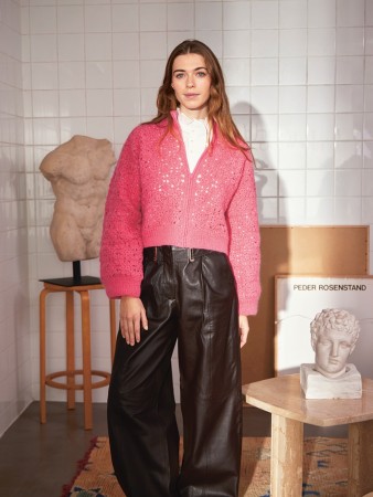 2403-9 Fleur cardigan Tynn Peer Gynt og Tynn Silk Mohair 