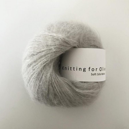 Knitting for Olive Soft Silk - Perlegrå