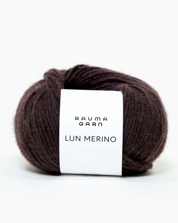 Lun Merino Mørk sjokolade - 06
