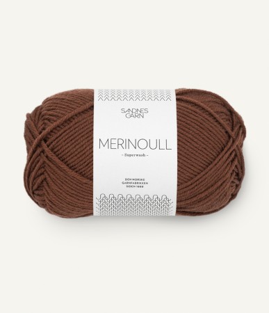 MERINOULL VARM BRUN 3073