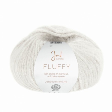 Fluffy 525 light grey Jord Clothing