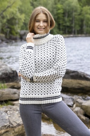 DG 435-05 Klassisk Islender Merino22 Strikkepakke