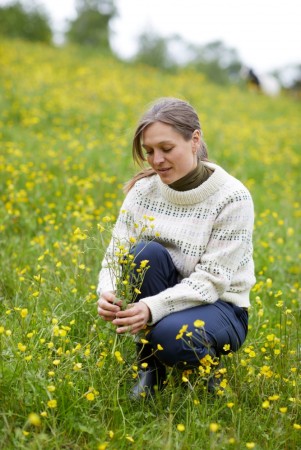 433-7 Ytterbakkegenser dame Fivel 