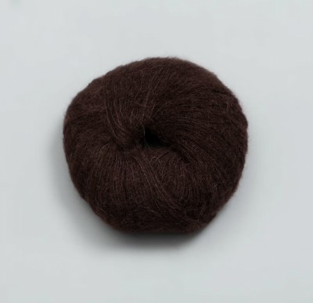 Alpaca Silk Mørk brun - 422