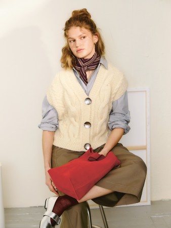 2502-5 Harpervest Ballerina chunky mohair og Kos