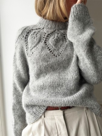 LeKnit Dahlia Sweater Sunday og Tynn Silk Mohair 