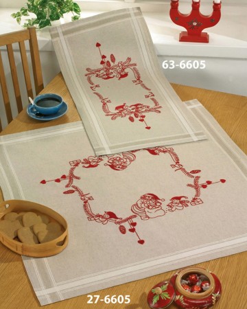 Broderipakke løper små nisser 63-6605