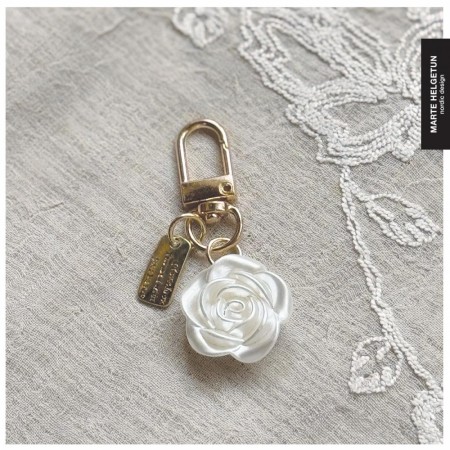 Maskemarkør Charms – White Rose