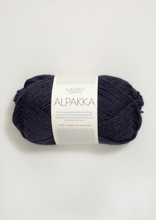 Sandnes Garn Alpakka Dyp blå 6081
