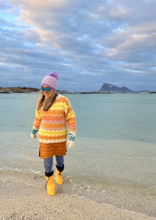 Pudderpiken Skittentindgenser Hip Wool 