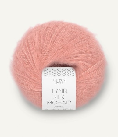 Sandnes Garn Tynn Silk Mohair Ferskenblomst 4033