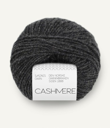  Sandnes Garn Cashmere Charcoal melange 1088