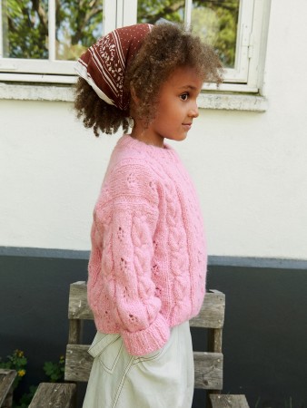2605-3 Junia Sweater junior KOS Light shocking pink