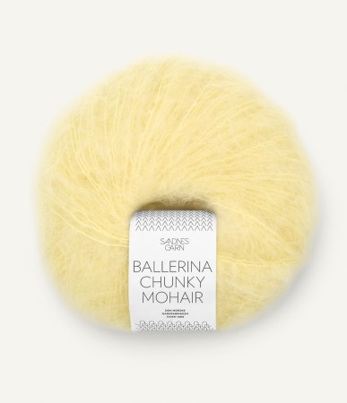 Ballerina Chunky Mohair Lemonade 9602
